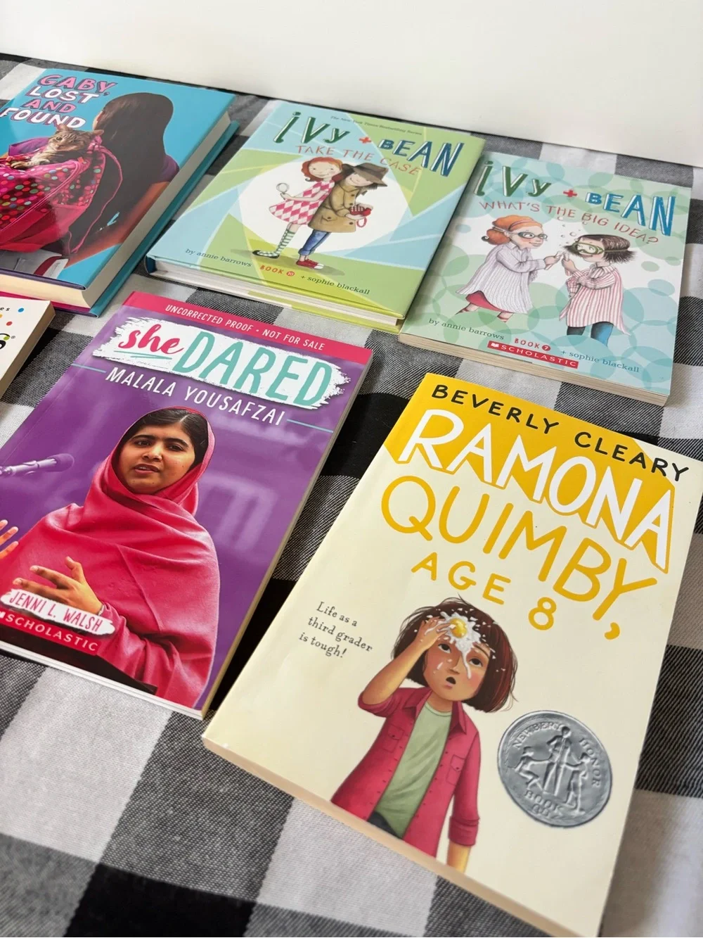 Set of 6 New Middle Grade Girlhood Chapter Books